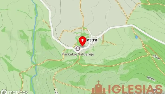 mapa de Andra Elene Eliza/Iglesia de Santa Elena Iglesia en Lalastra