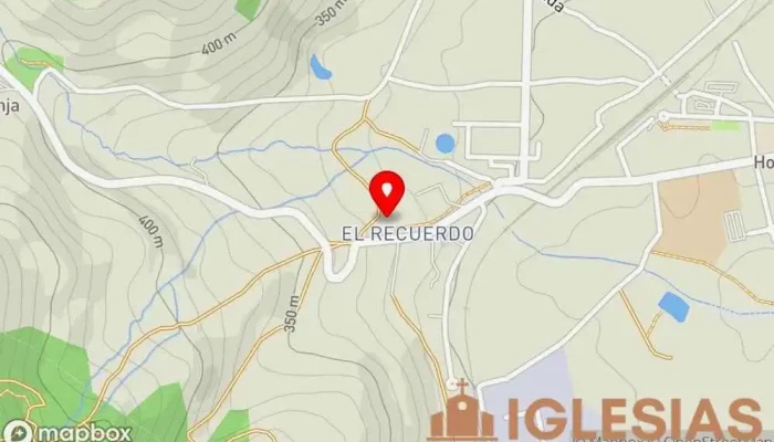 mapa de Antzinako Birjiñaren Santutegia / Santuario de la Virgen de la Antigua Iglesia católica en Orduña-Urduña