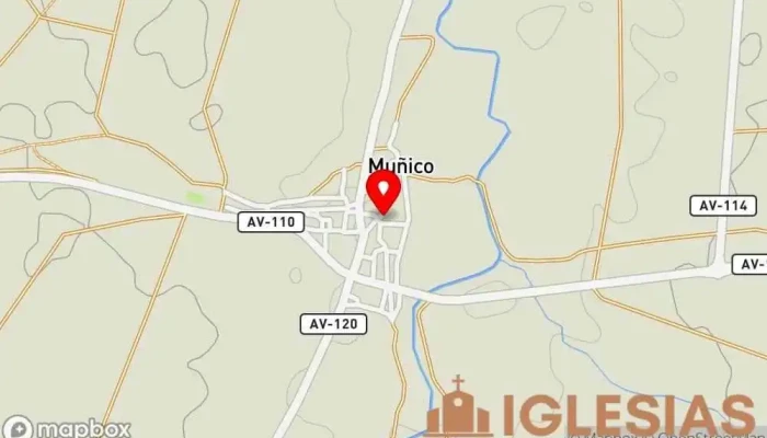 mapa de Capilla de Muñico Capilla en Muñico