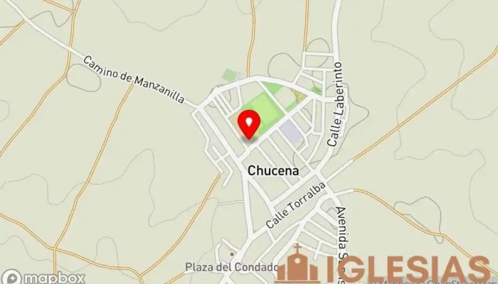 mapa de Casa Hermandad del Rocío Parroquia en Chucena