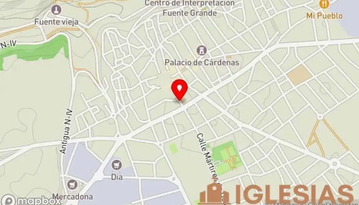 mapa de Convento de Santa Clara (Clarisas de Ocaña) Convento en Ocaña