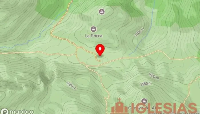 mapa de Ermita de l' Arcenoriu Zona de senderismo, Atracción turística en Asturias