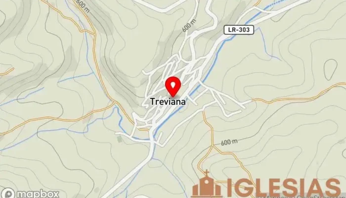 mapa de Ermita de la Concepción Capilla en Treviana