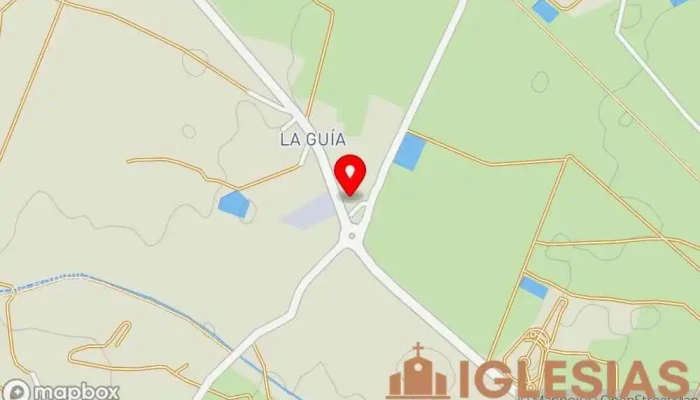 mapa de Ermita de la Guía Iglesia en Cartagena