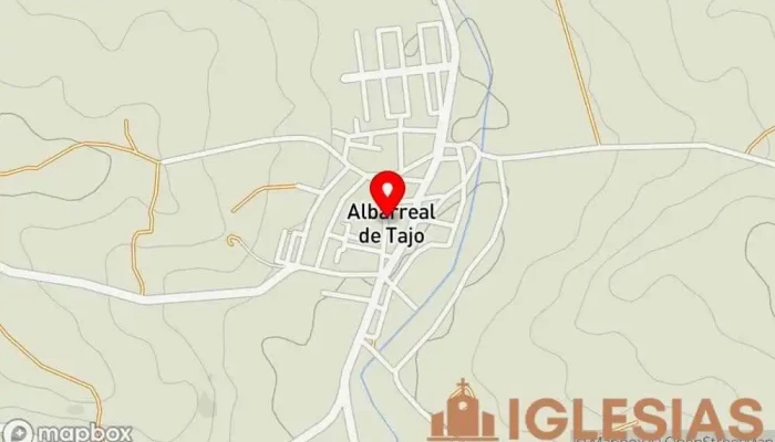 mapa de Ermita de la Macarena Iglesia en Albarreal de Tajo