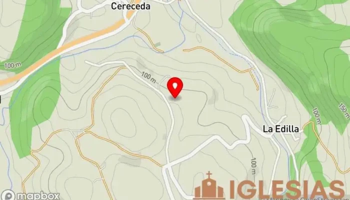 mapa de Ermita de la Piedad Iglesia en Rasines