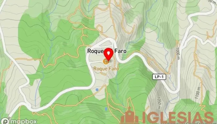 mapa de Ermita de Nuestra Señora de la Concepción Capilla en Roque del Faro