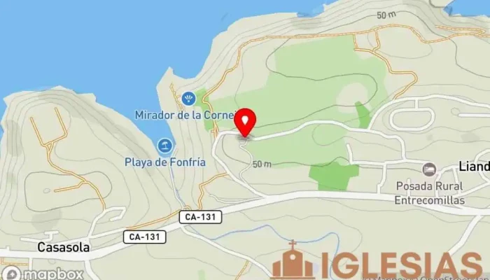 mapa de Ermita de Nuestra Señora de los Remedios Iglesia en Ruilobuca