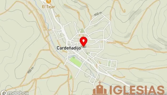 mapa de Ermita de Nuestra Señora del Carmen Capilla en Cardeñadijo