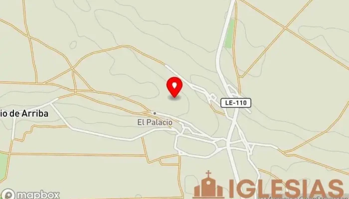 mapa de Ermita de Nuestra Señora del Castro Iglesia en León
