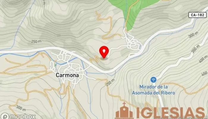 mapa de Ermita de san Antonio Abad (S.XVII) Iglesia católica en Cantabria