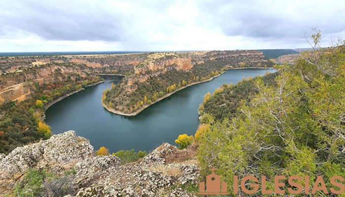 Ermita De San Julianen Ruinas Mirador San Frutos Hoces Rio Duraton - Segovia