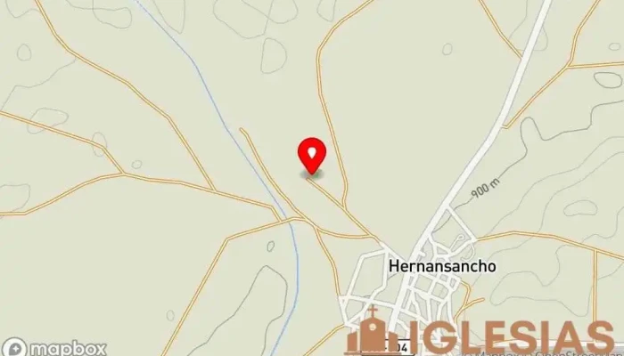 mapa de Ermita de San Martín Capilla en Hernansancho