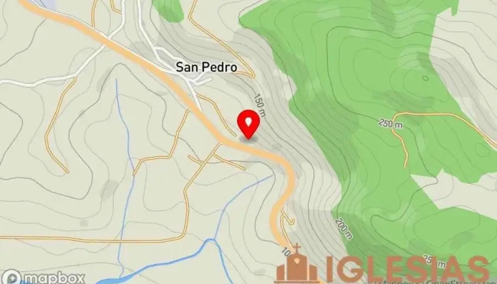 mapa de Ermita de San Pedro (Caviedes) Capilla en Cantabria
