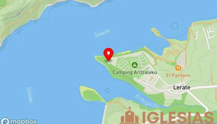 mapa de Ermita de San Pedro Iglesia en Lerate