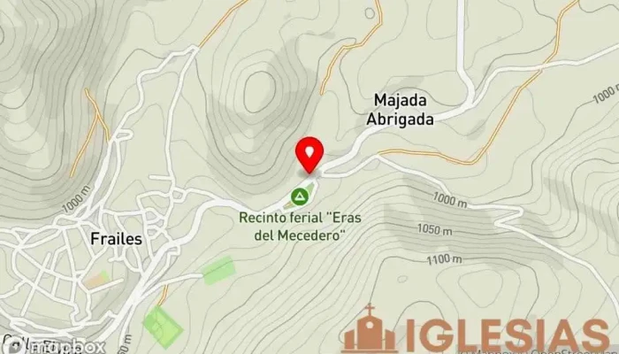 mapa de Ermita de San Pedro Capilla en Frailes