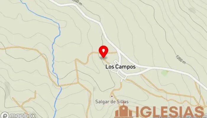 mapa de Ermita de San Roque Iglesia en Las Aldehuelas