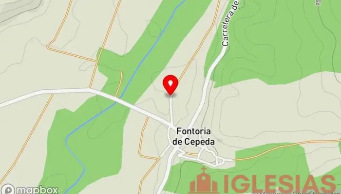mapa de Ermita del Cristo Iglesia católica en Villamejil