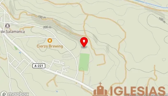 mapa de Ermita del Santo Sepulcro Iglesia en Caspe