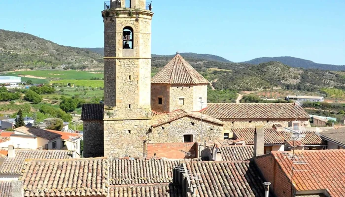 Esglesia De Sant Miquel Ubicacion - Os de Balaguer