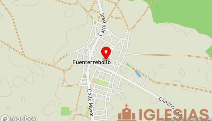 mapa de Fuenterrebollo  en Fuenterrebollo