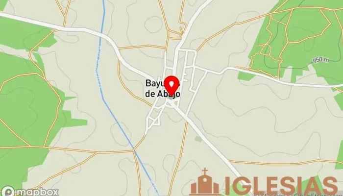 mapa de Iglesia de Bayubas de Abajo Iglesia católica en Bayubas de Abajo