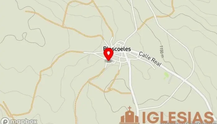 mapa de IGLESIA DE LA DEGOLLACIÓN DE SAN JUAN BAUTISTA Iglesia en Blascoeles