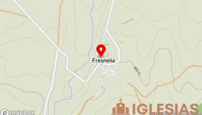 mapa de Iglesia de la Expectación de Nuestra Señora Iglesia en Fresneña