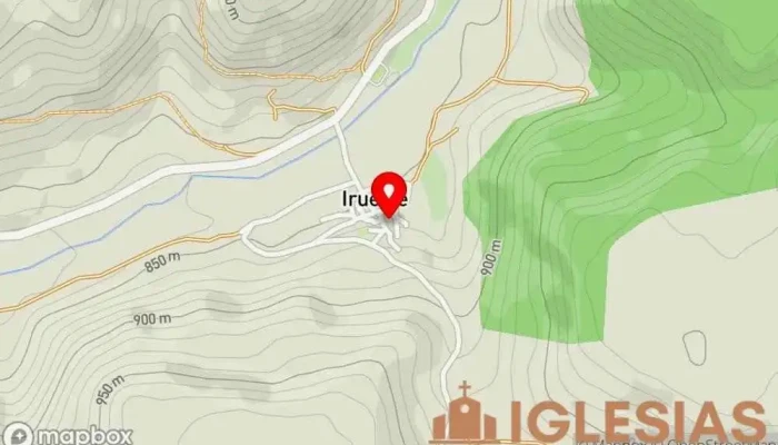 mapa de Iglesia de la Inmaculada Concepción Iglesia en Irueste
