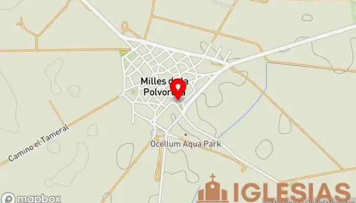 mapa de Iglesia de Milles de la Polvorosa Iglesia católica en Milles de la Polvorosa