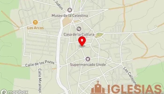 mapa de Iglesia de Ntra. Sra. de La Paz Parroquia en La Puebla de Montalbán