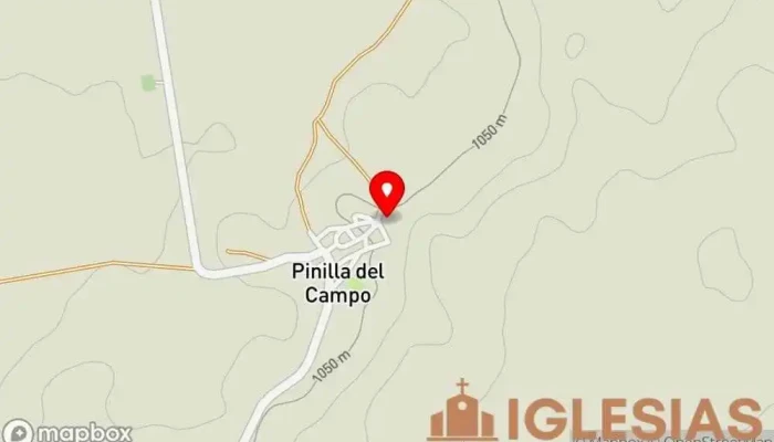 mapa de Iglesia de Nuestra Señora de la Asunción Iglesia en Pinilla del Campo