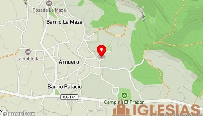 mapa de Iglesia de Nuestra Señora de la Asunción Iglesia en Arnuero