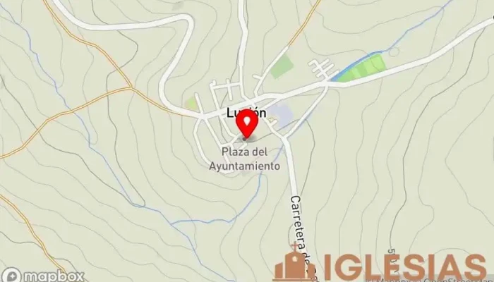 mapa de Iglesia de Nuestra Señora de la Asunción Iglesia católica en Lupión