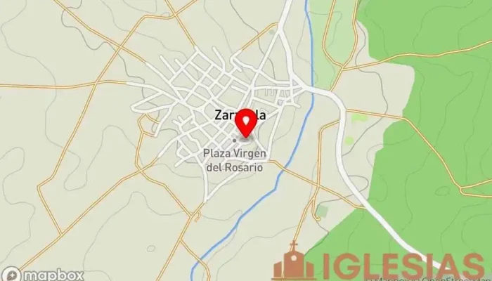 mapa de Iglesia de Nuestra Señora de la Asunción Iglesia en Zarzuela