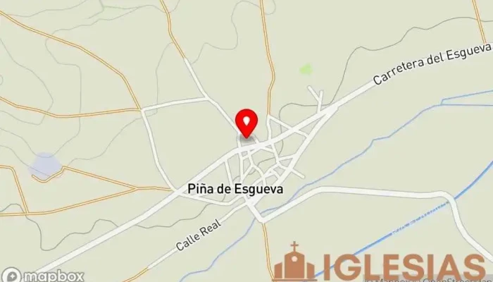 mapa de Iglesia de Nuestra Señora Iglesia en Piña de Esgueva