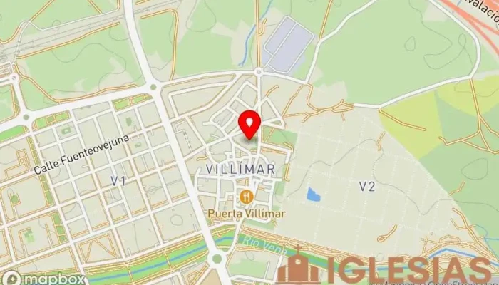 mapa de Iglesia de San Adrián Iglesia católica, Parroquia en Burgos