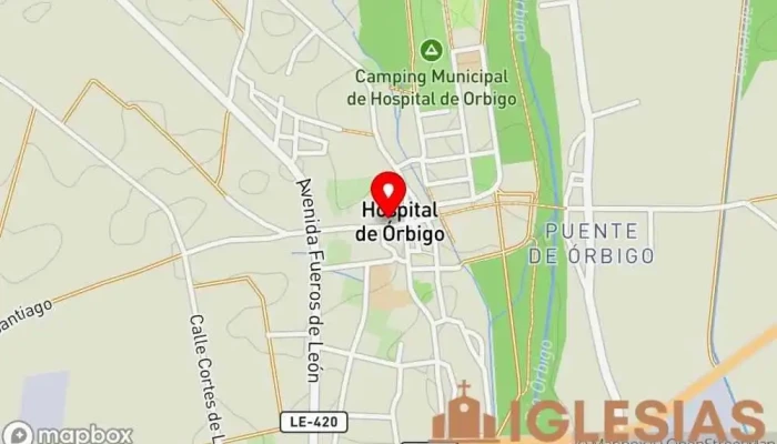 mapa de IGLESIA DE 