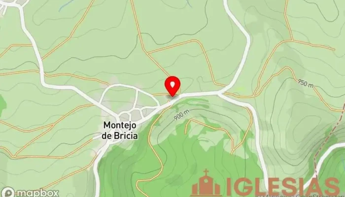 mapa de Iglesia de San Julián y Santa Basilisa Iglesia en Montejo de Bricia