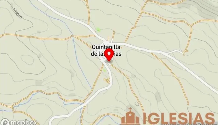 mapa de Iglesia de San Justo y San Pastor Iglesia católica en Quintanilla de las Viñas
