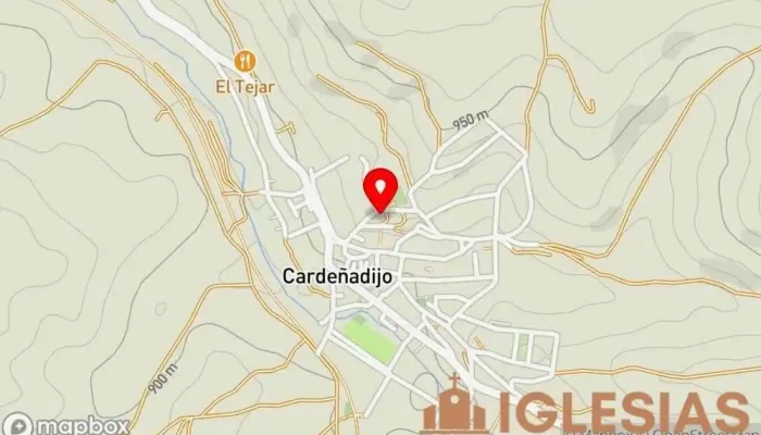 mapa de Iglesia de San Martín Obispo Iglesia católica en Cardeñadijo