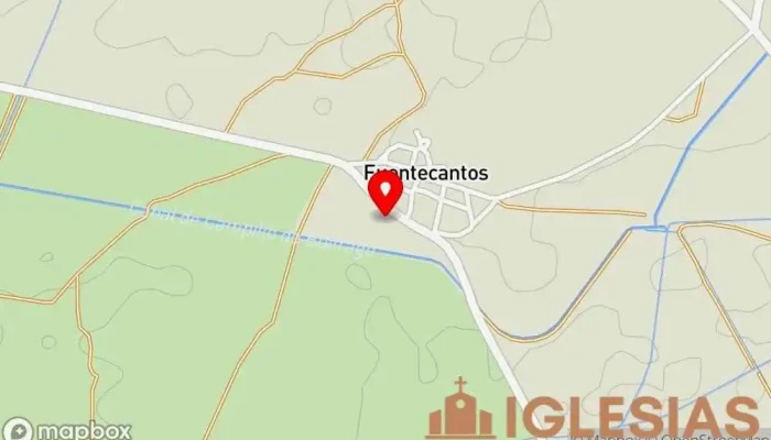 mapa de Iglesia de San Miguel Arcángel. Iglesia en Fuentecantos