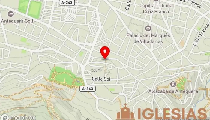 mapa de Iglesia de San Miguel Iglesia en Antequera