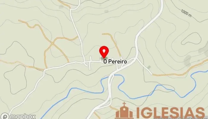 mapa de Iglesia de San Pedro de Pereiro Iglesia católica en O Pereiro
