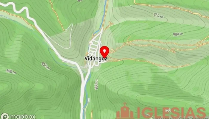 mapa de Iglesia de San Pedro Iglesia en Vidángoz