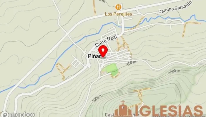 mapa de Iglesia de San Pedro Iglesia en Píñar
