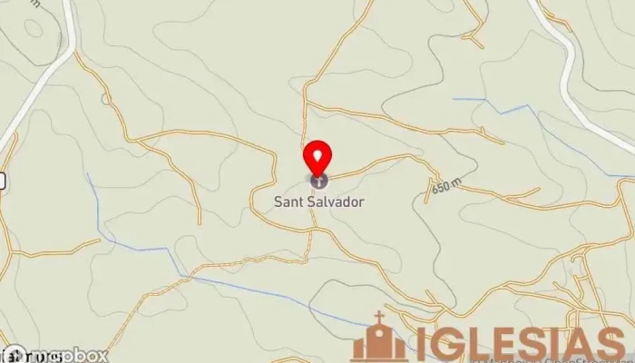 mapa de Iglesia de San Salvador Iglesia católica en Les Piles