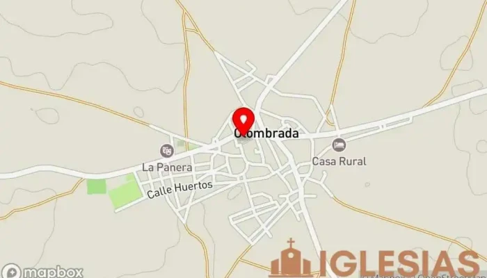 mapa de Iglesia de San Vicente Iglesia en Olombrada