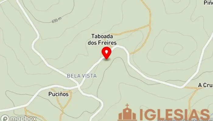 mapa de Iglesia de Santa María de Taboada dos Freires Iglesia en Taboada