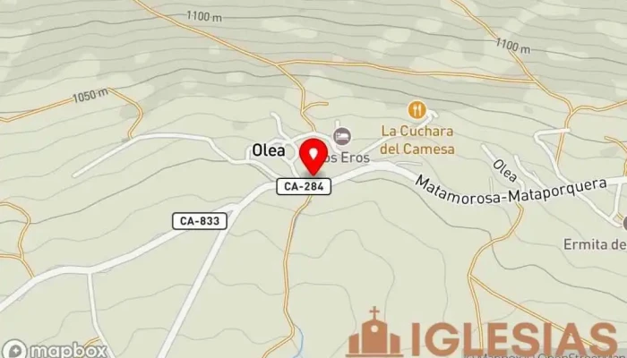 mapa de Iglesia de Santa María Iglesia en Cantabria